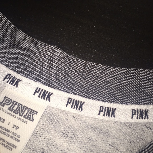 PINK Sweaters - Gray Pink Sweater PINK Sweaters - Gray Pink Sweater